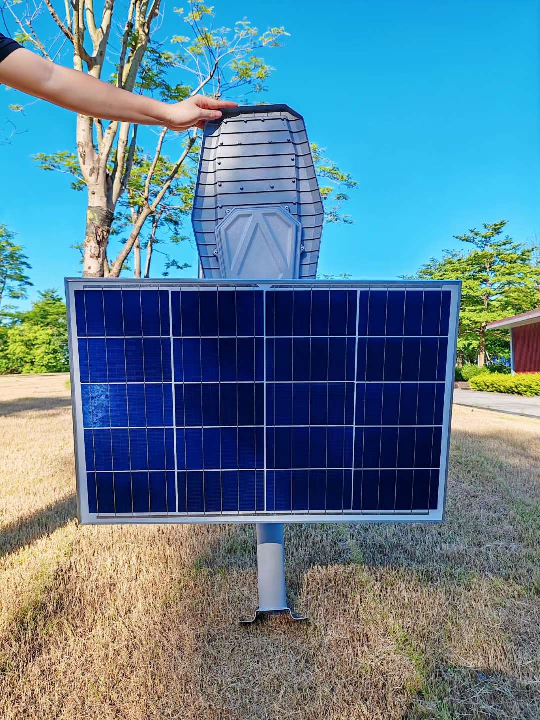 Solar Street Light Set New Star 2 100W 200W 300W 400W details Picture