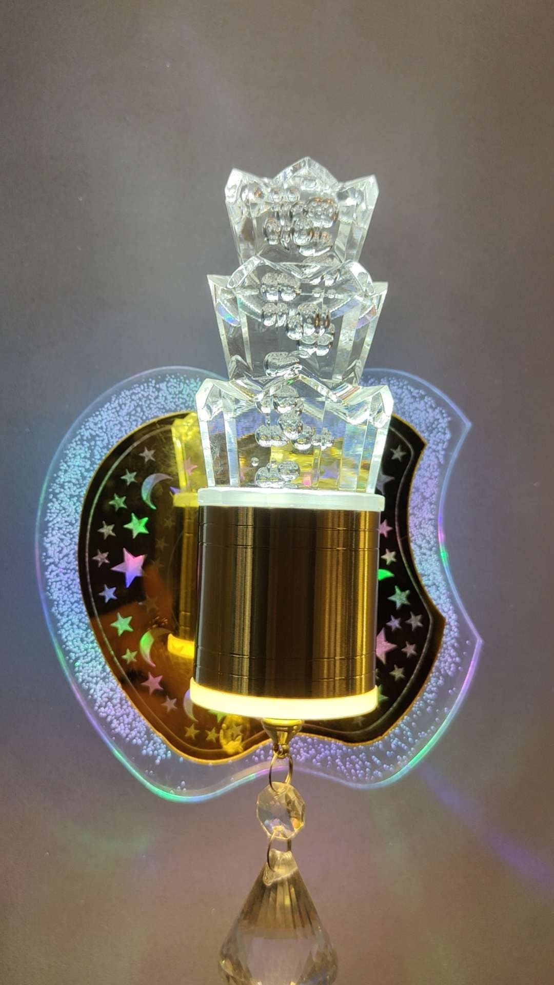 Simple Crystal Wall Lamp