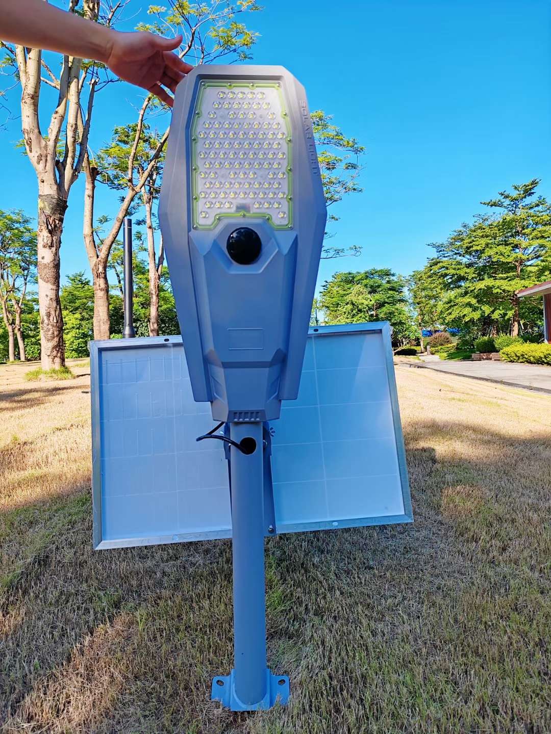 Solar Street Light Set New Star 2 100W 200W 300W 400W