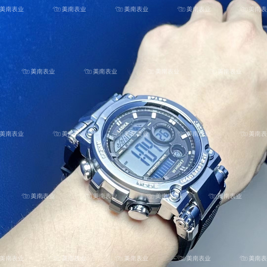 The latest sports electronic watch with a fashionable large dial and men's outdoor multi-functional watch is selling well at the beginning of the school year pic 9