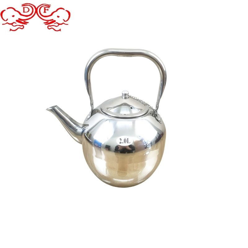 DF68029 stainless steel kettle, kettle, teapot, Leyun kettle, boiling kettle, export kitchen and hotel supplies, DF Trading house