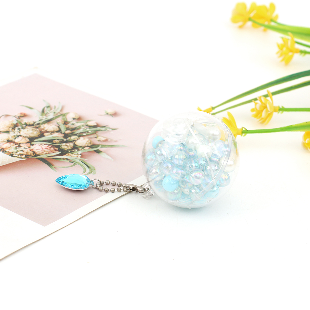 Creative DIY handmade beaded material bag girls bracelet necklace accessories children play house educational toys Item Picture