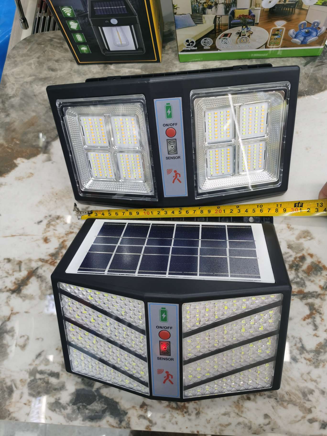New Solar Wall Lamp Large Size details Picture