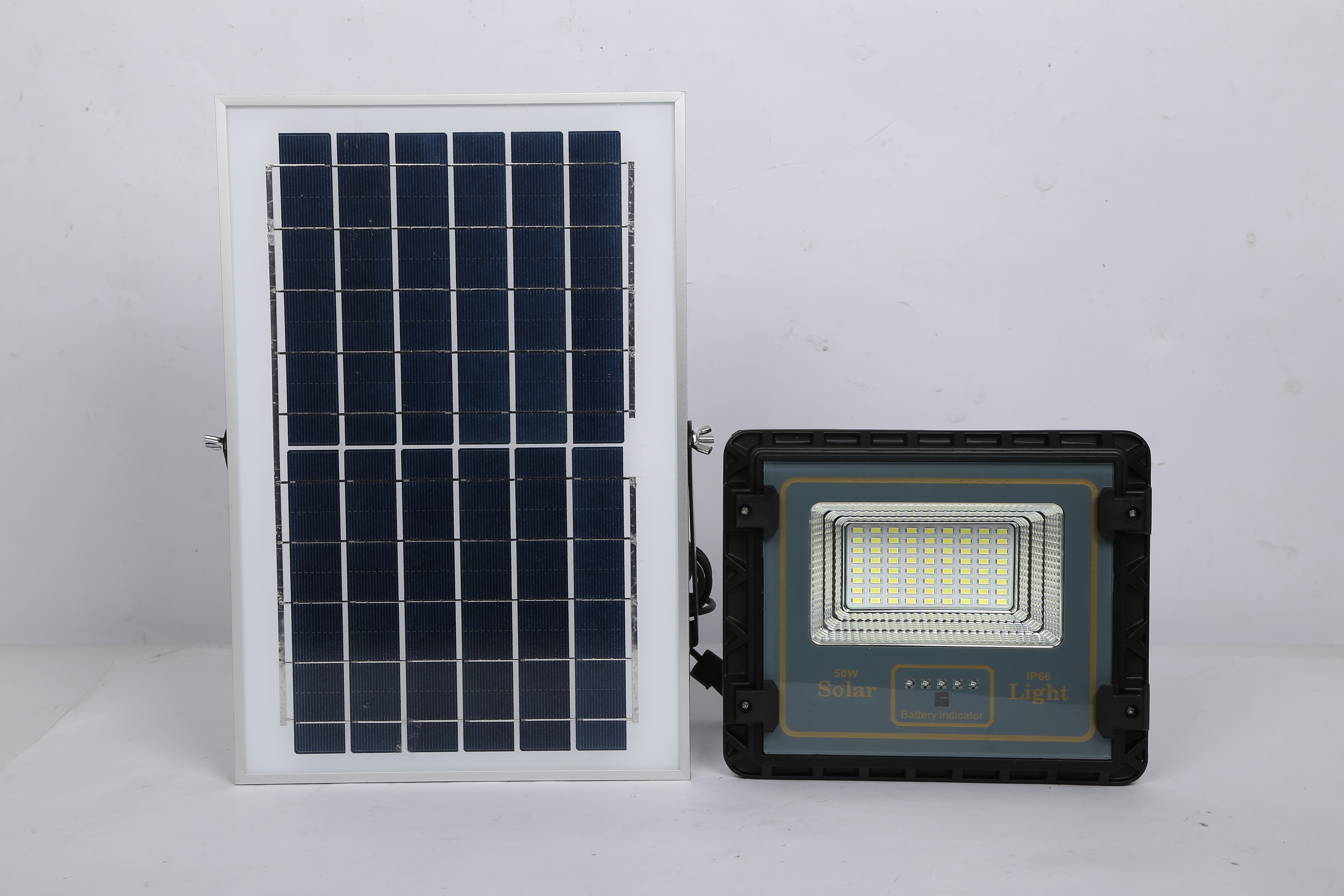 Solar Floodlight Manufacturers Direct Sales New Rural Outdoor Project Split Floodlight Solar High Human Body Induction details Picture