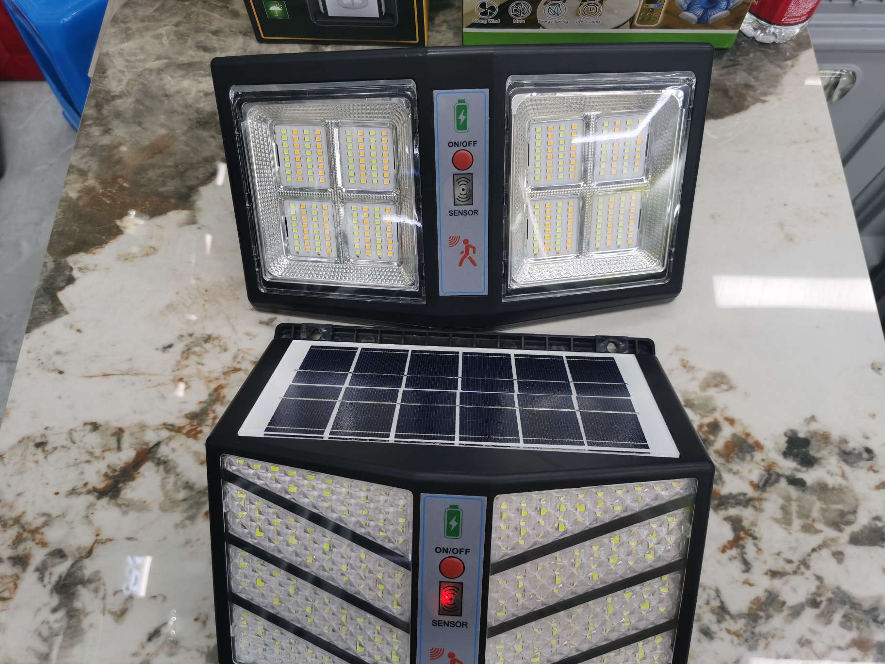 New Solar Wall Lamp Large Size Application Scenario