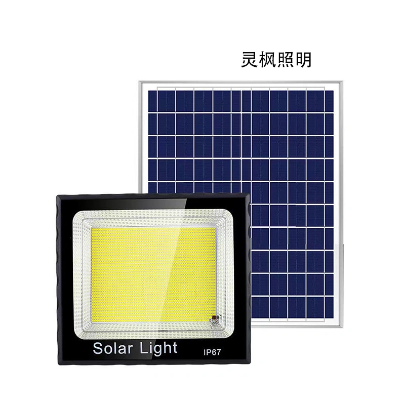 Solar Floodlight Manufacturers Direct Sales New Rural Outdoor Project Split Floodlight Black Gold Just Full Star Floodlight Cob