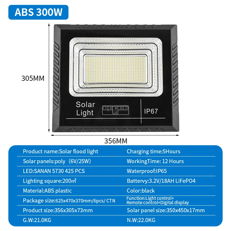 Factory Direct Solar Floodlight Factory Direct Sales New Rural Outdoor Project Split Floodlight Black Gold Just Full Star Floodlight