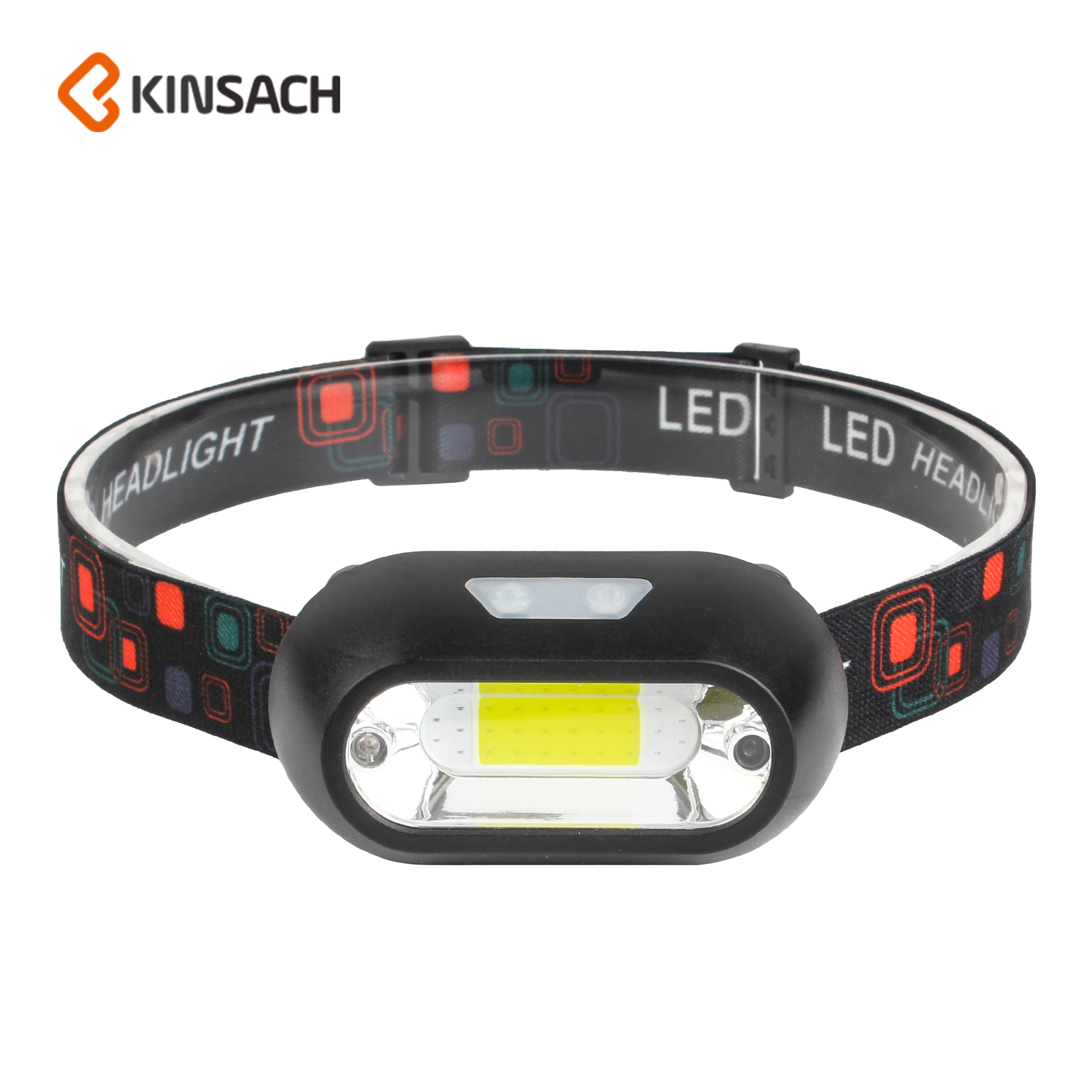 Inductive headlight Q5 LED USB charging Mini ride night Fishing light night Run