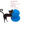 New cat mushroom-shaped hair rubbing device, suction cup massage, cat petting brush to relieve boredom and have fun, cat toy, teething pet supplies Specification image