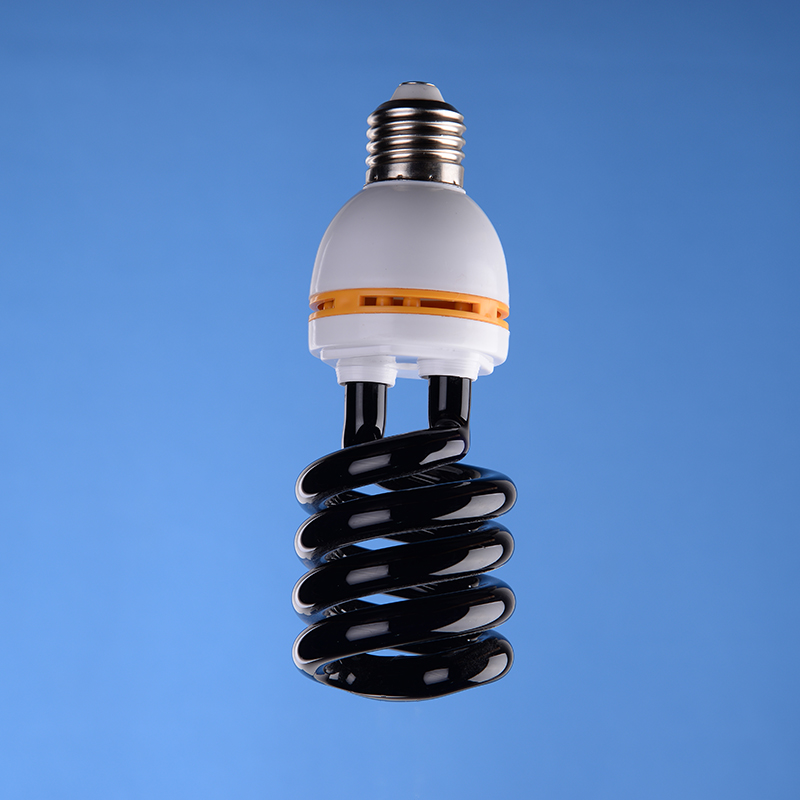 Violet Lamp Germicidal Energy-Saving Lamp Half Screw Black Violet Screw details Picture