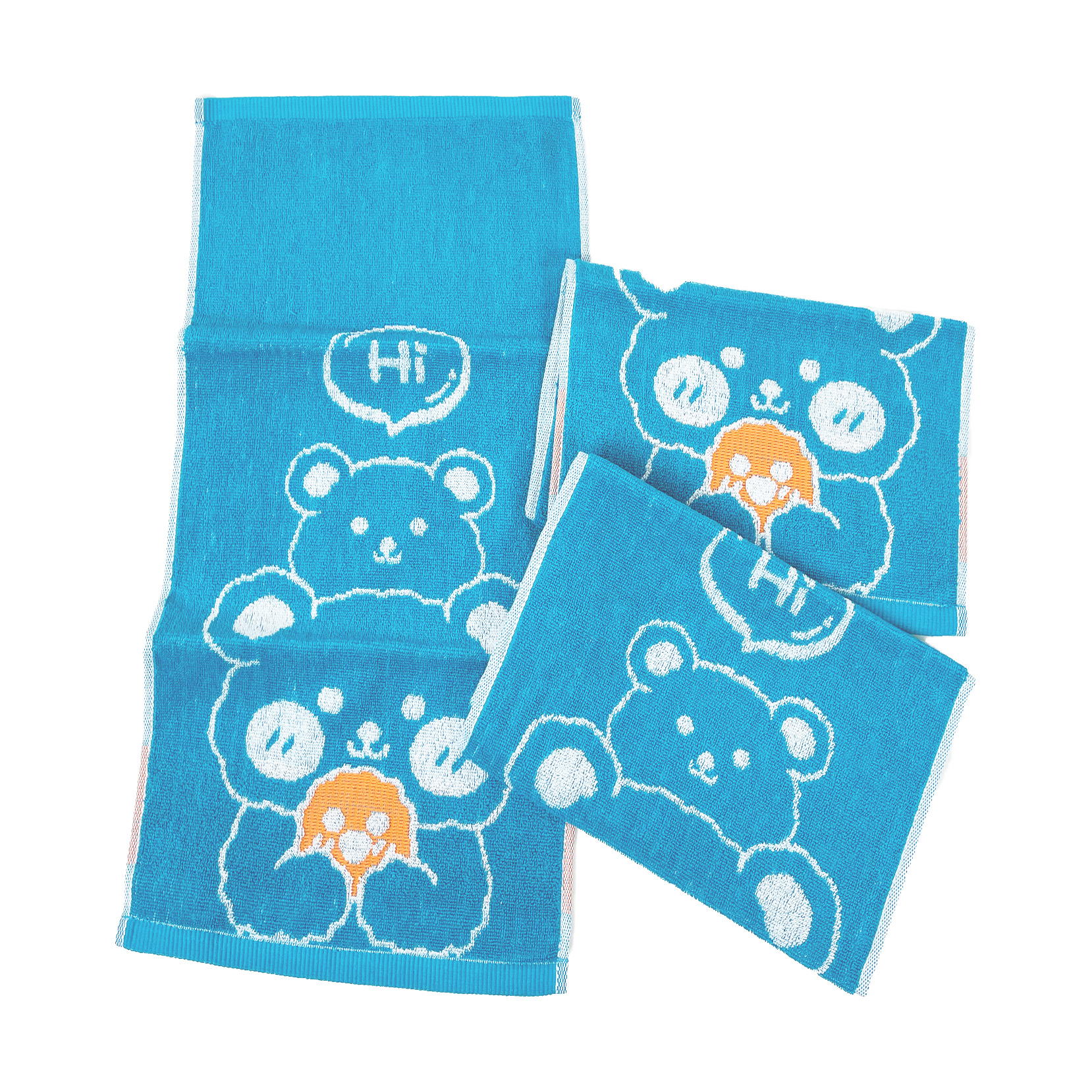 Xiqiu Children's Towel Three Bears Pure Cotton children's Towel Application Scenario