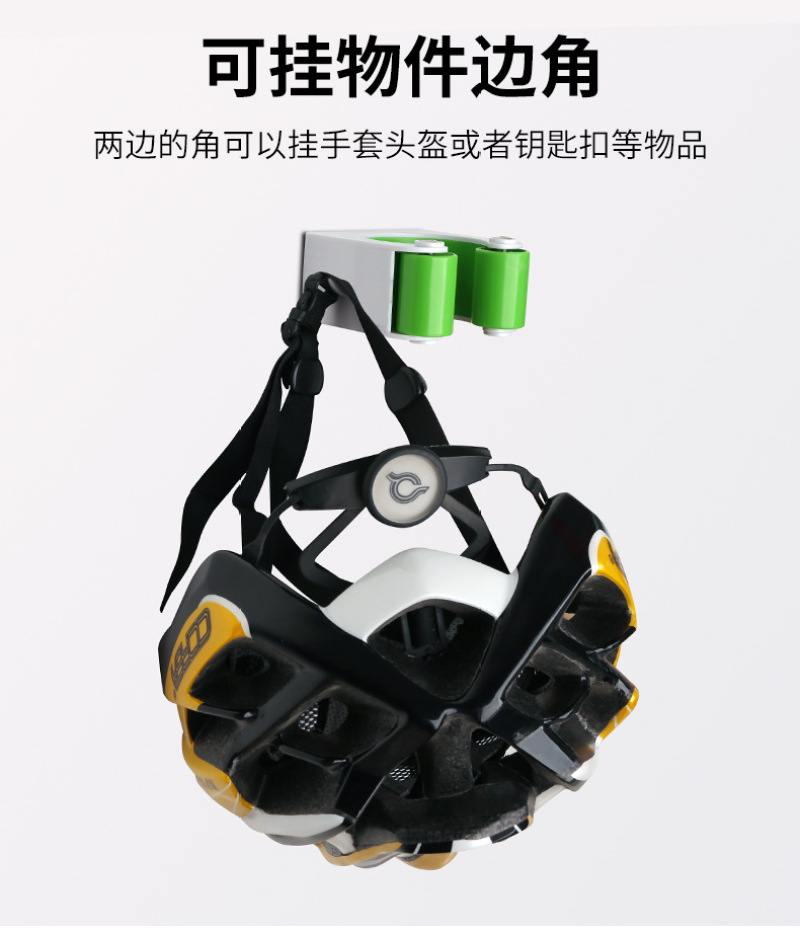 CK-002 mountain bike parking buckle, household wall-mounted bike rack, stationary bike, bicycle display rack, parking rack pic 5