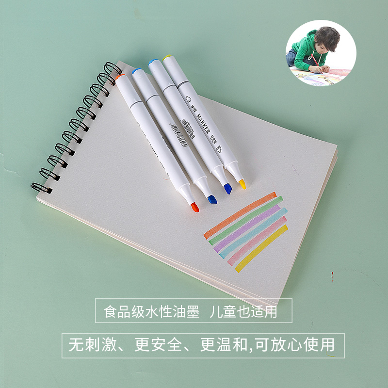 丙烯马克笔/现货小头勾线细节图