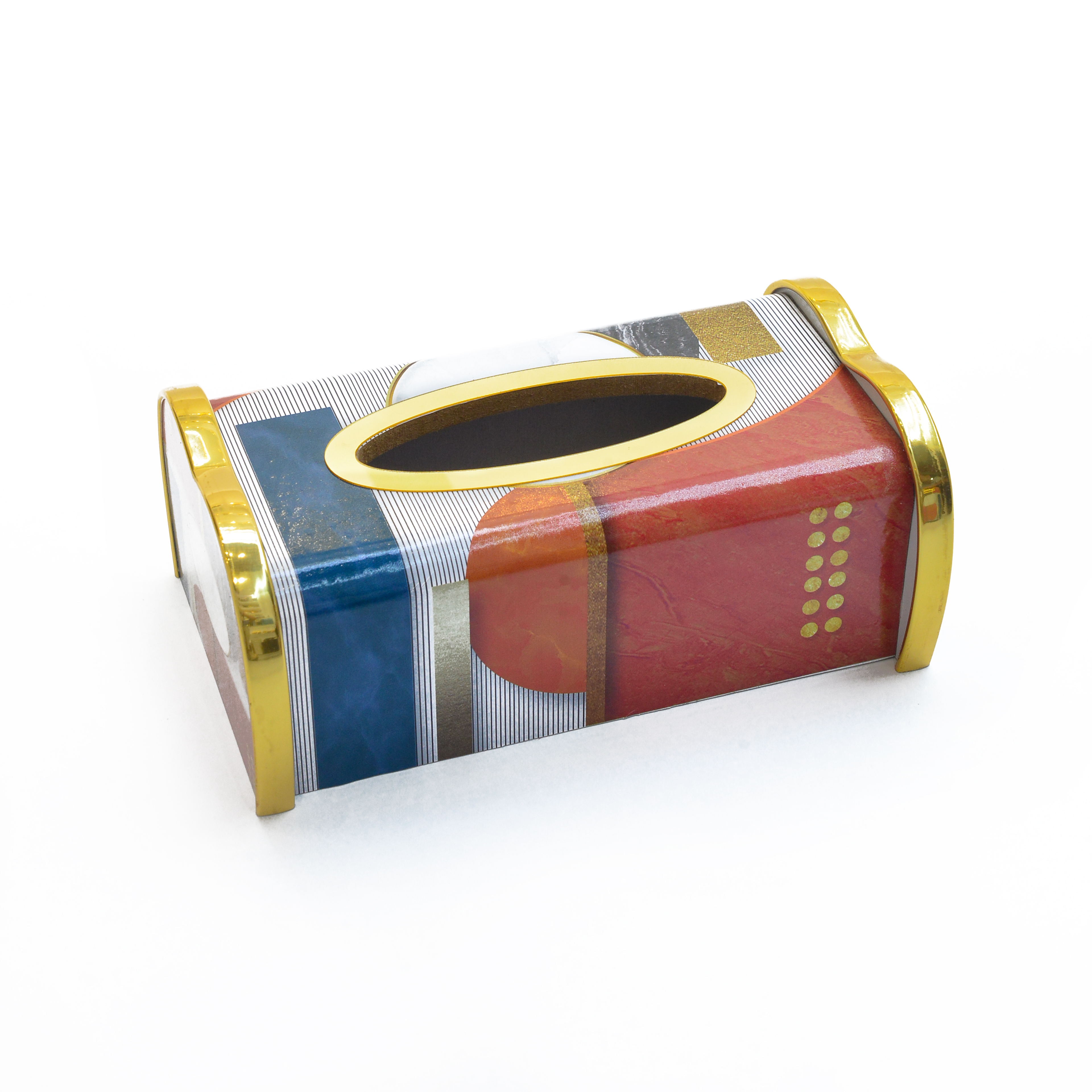 Acrylic Arab-Turkish painted marble-patterned garbage box and tissue box 005 (Subject to negotiation upon arrival at the store) Specification image