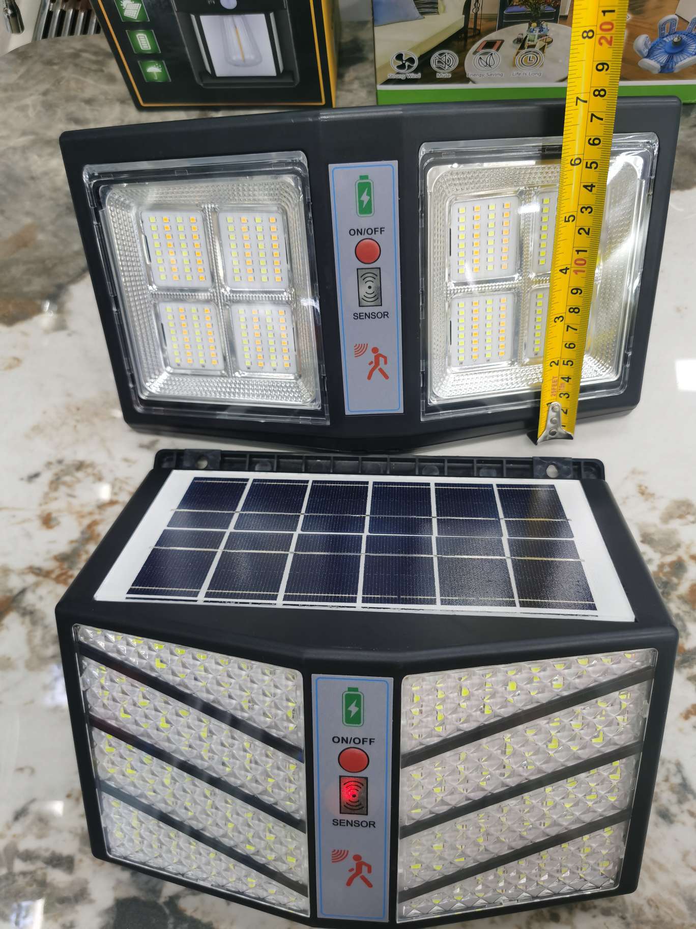 New Solar Wall Lamp Large Size
