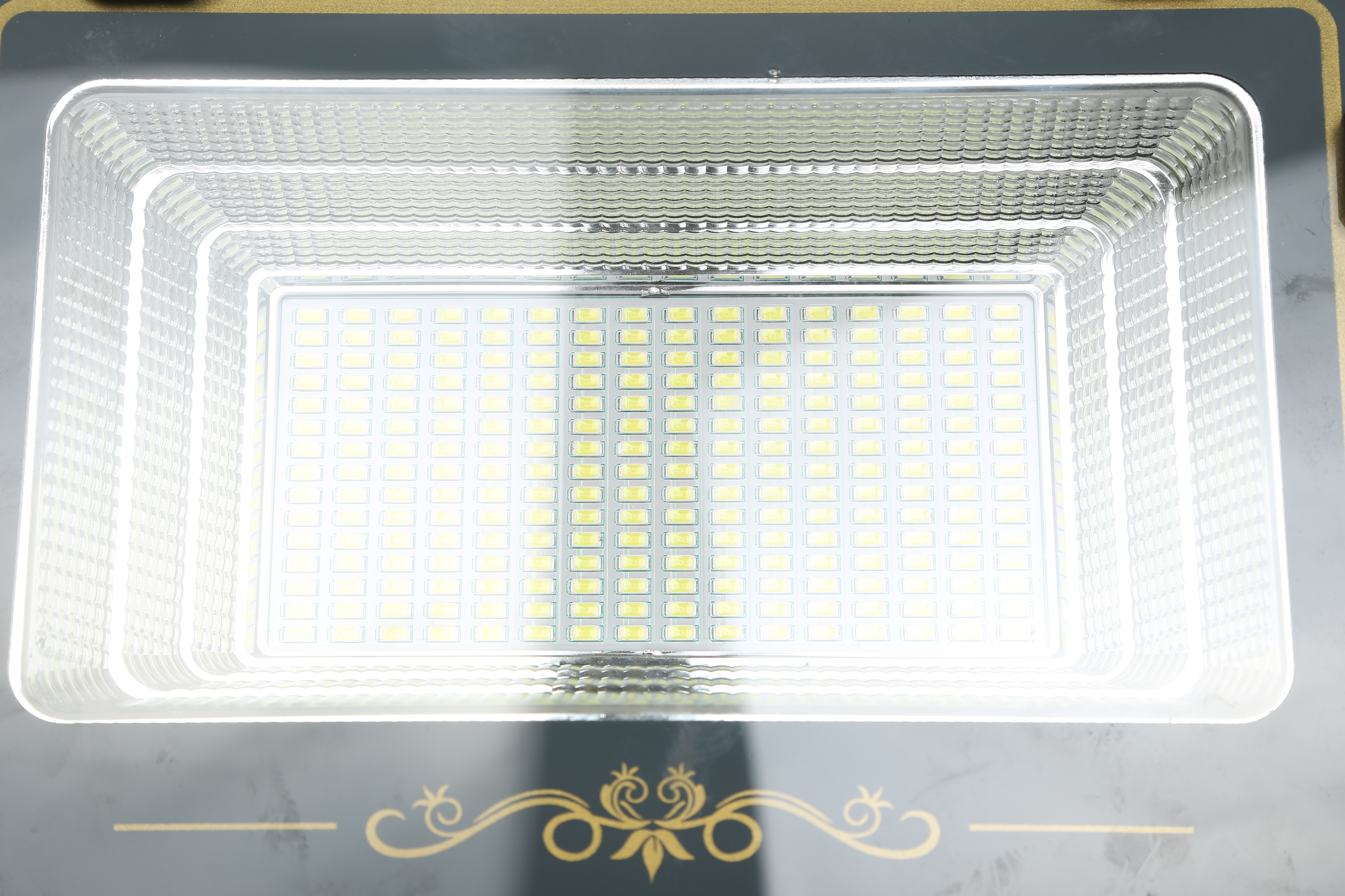 New Energy Solar Floodlight Manufacturers Direct Sales New Rural Outdoor Project Split Floodlight Black Gold Just Full Star Floodlight details Picture
