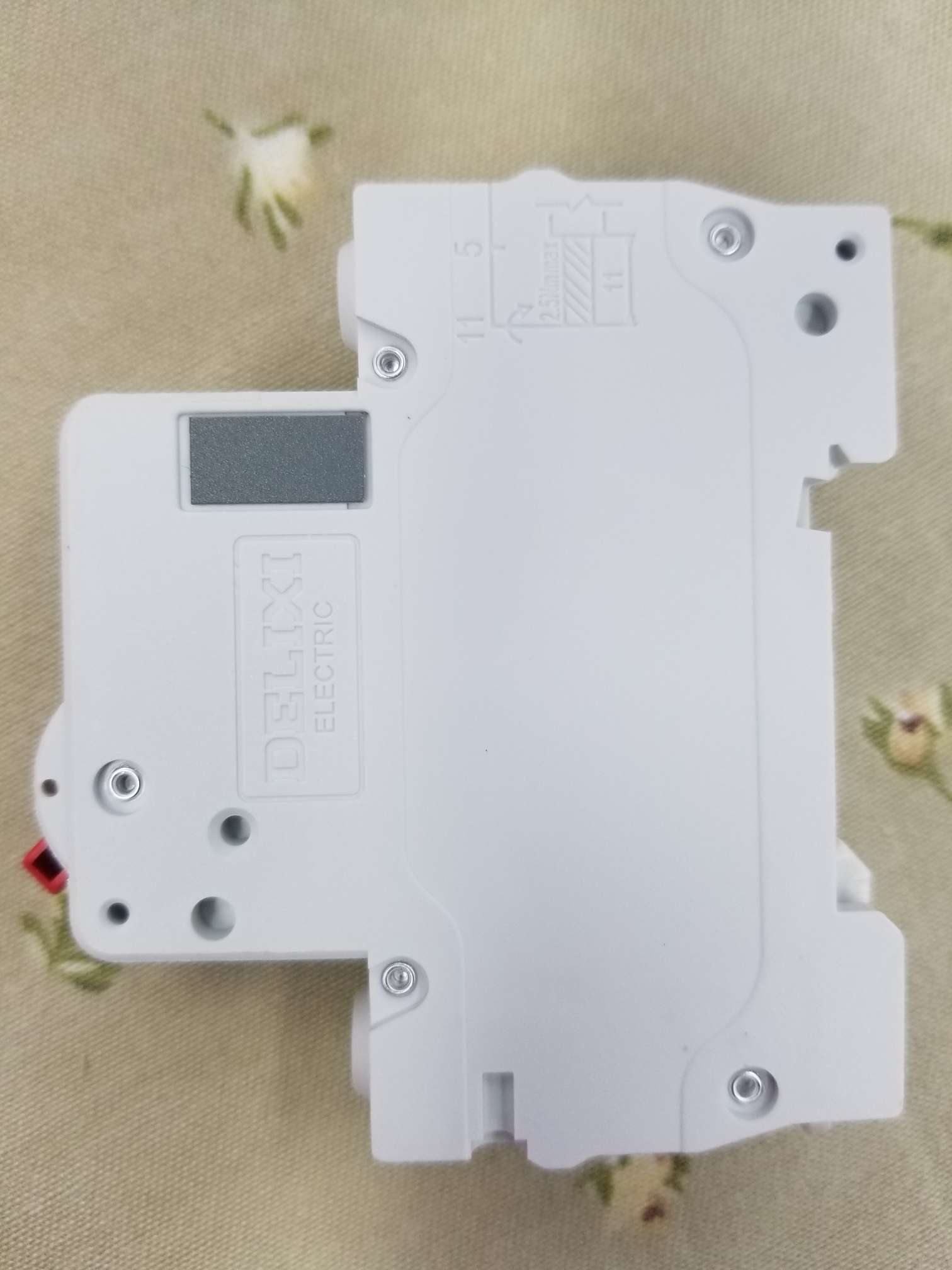 Delixi Air Switch Leakage Protector Dz471p2p3p4p Specification drawing