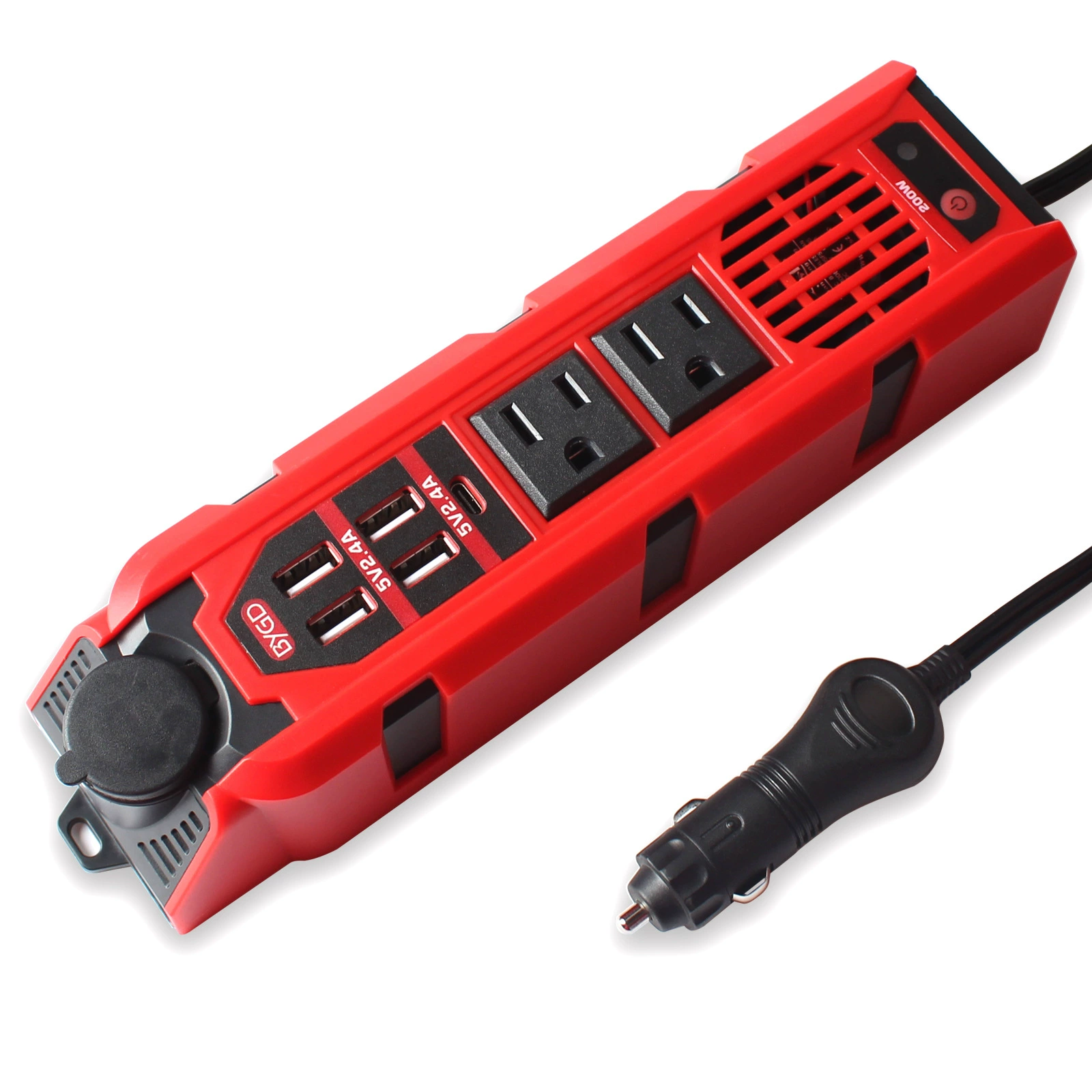 Factory 200W Inverter Modified Wave Car Inverter 12V To 110V Car Smoke Hole Charger Us Standard Application Scenario