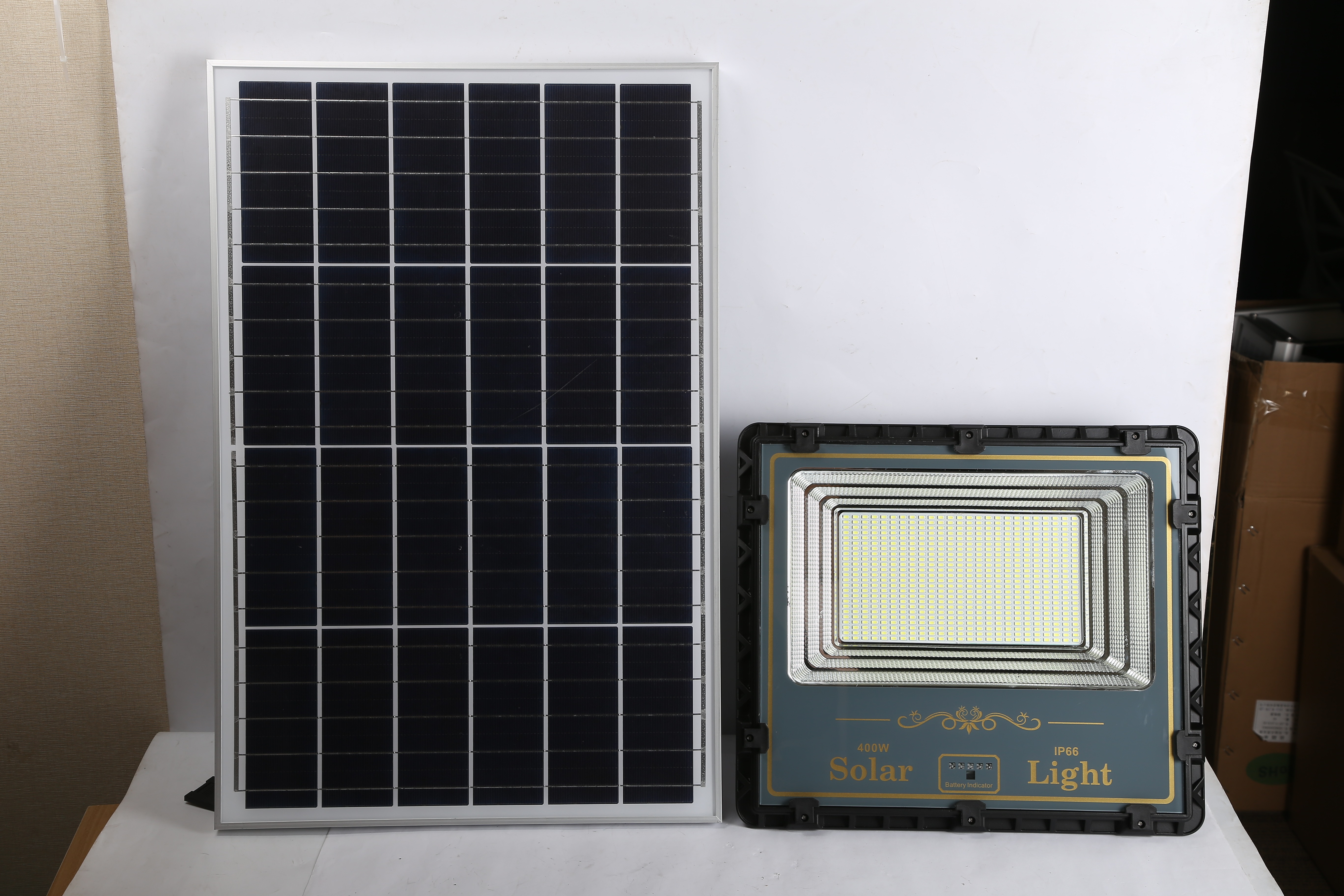 New Energy Solar Floodlight Manufacturers Direct Sales New Rural Outdoor Project Split Floodlight Black Gold Just Full Star Floodlight Specification drawing