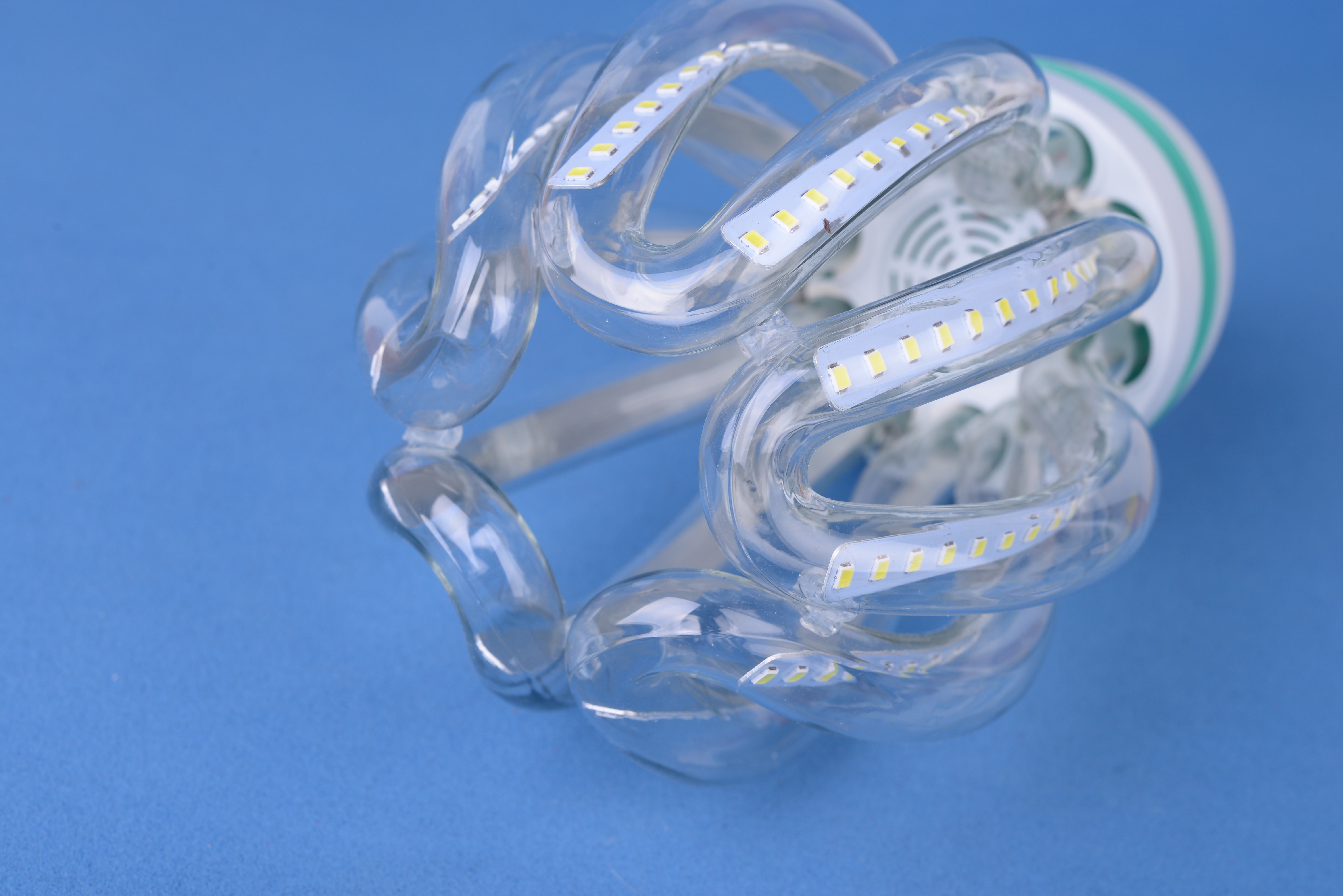 Led Energy-Saving Lamp U-Spiral Lotus Lamp Manufacturers Direct Sales Quality Assurance Item Picture