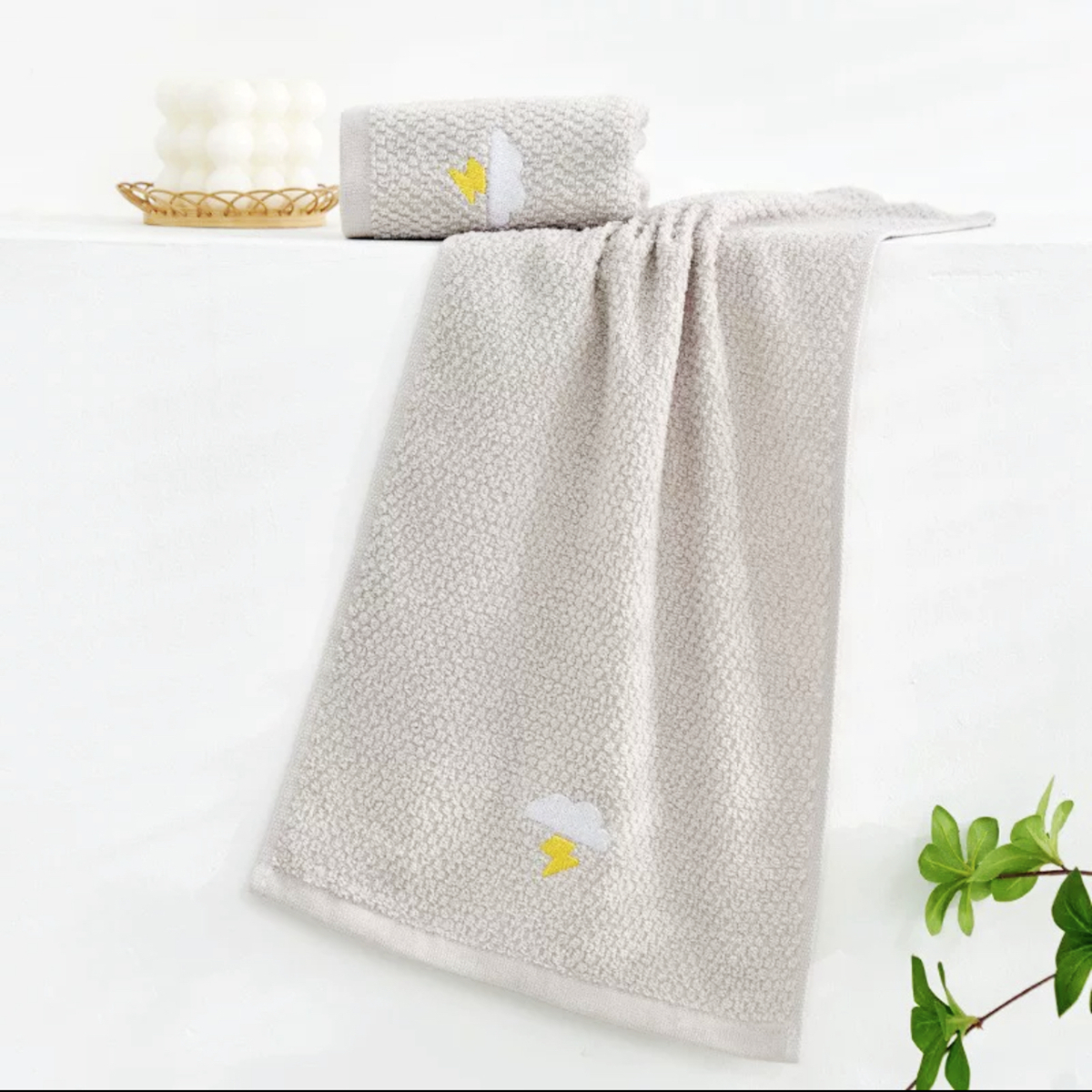 Xiqiu towel: Pure cotton weather embroidered children's towel Application Scenario