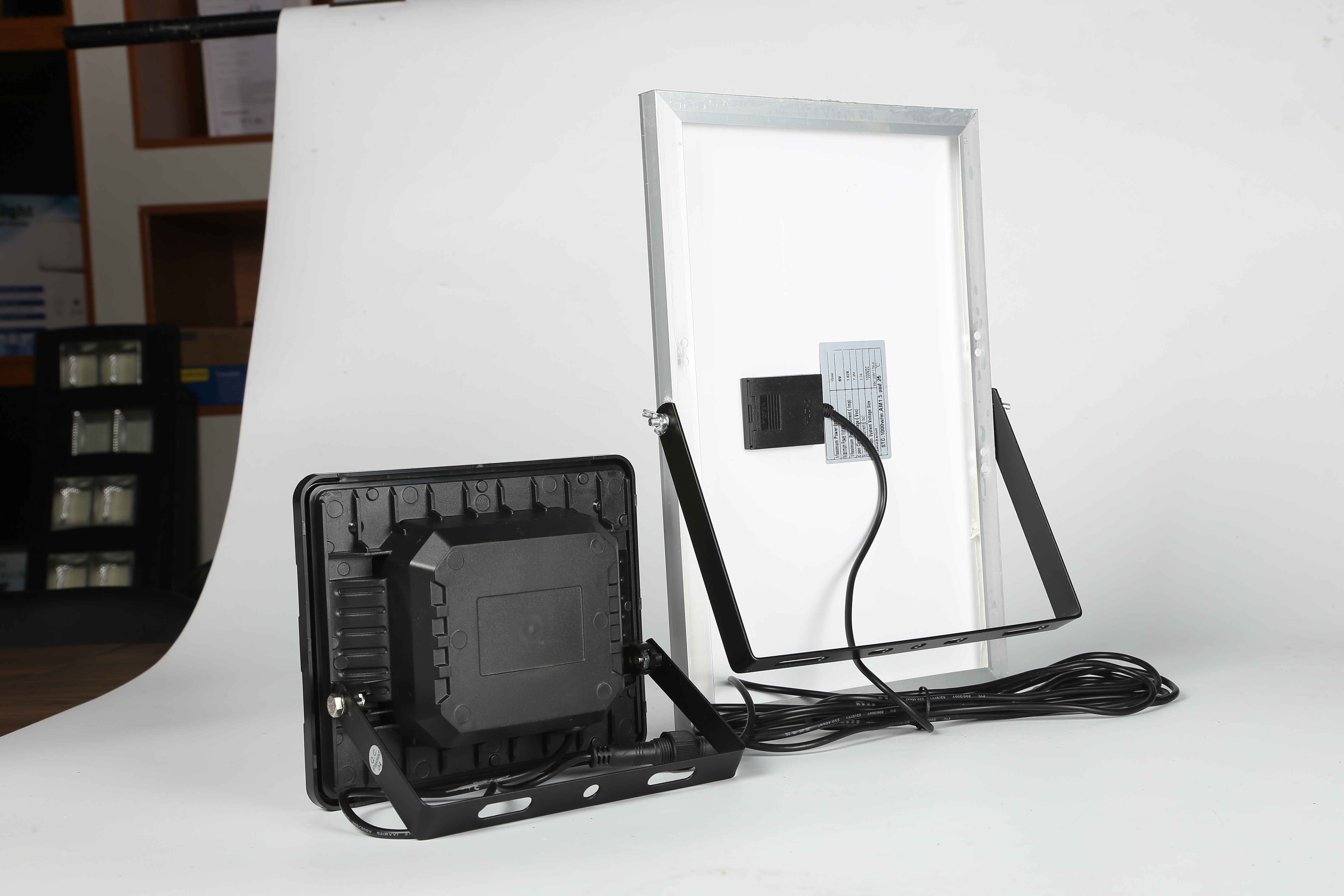 Factory Direct Solar Floodlight Factory Direct Sales New Rural Outdoor Project Split Floodlight undefined