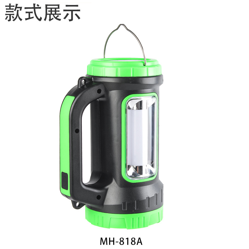 Solar Flashlight Strong Rechargeable Outdoor Super Bright Emergency Hand Light Household Multi-Functional Fishing Light details Picture