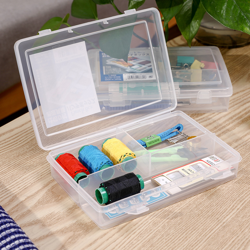 药品收纳盒/桌面小物分格整理盒/化妆品整理收纳盒产品图