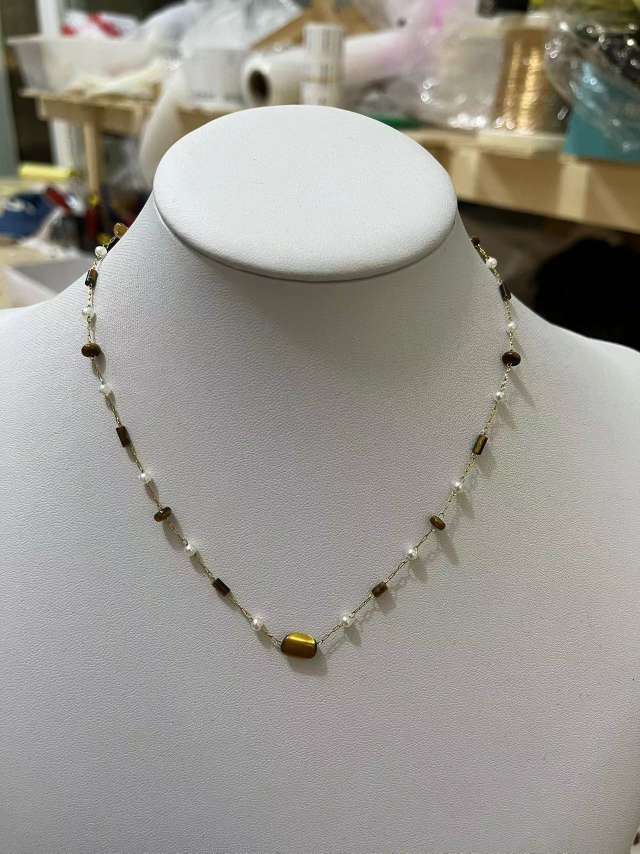不锈钢手工项链