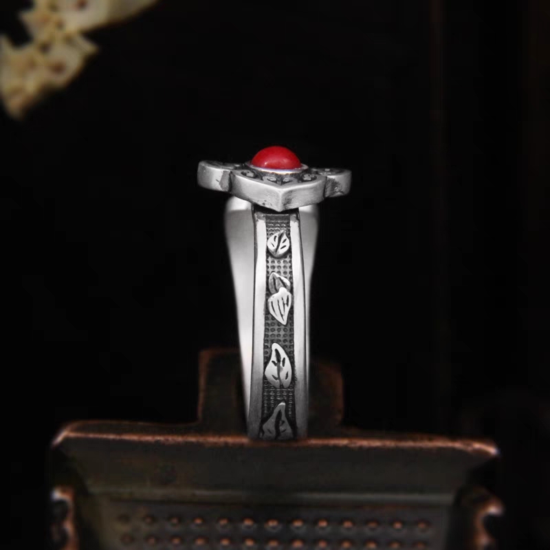 925银/民族风/戒指细节图