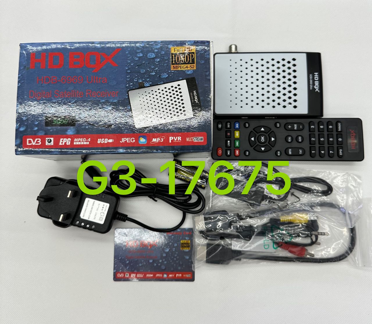 HDBOX 高清数字机顶盒卫星接收机DVB-S2