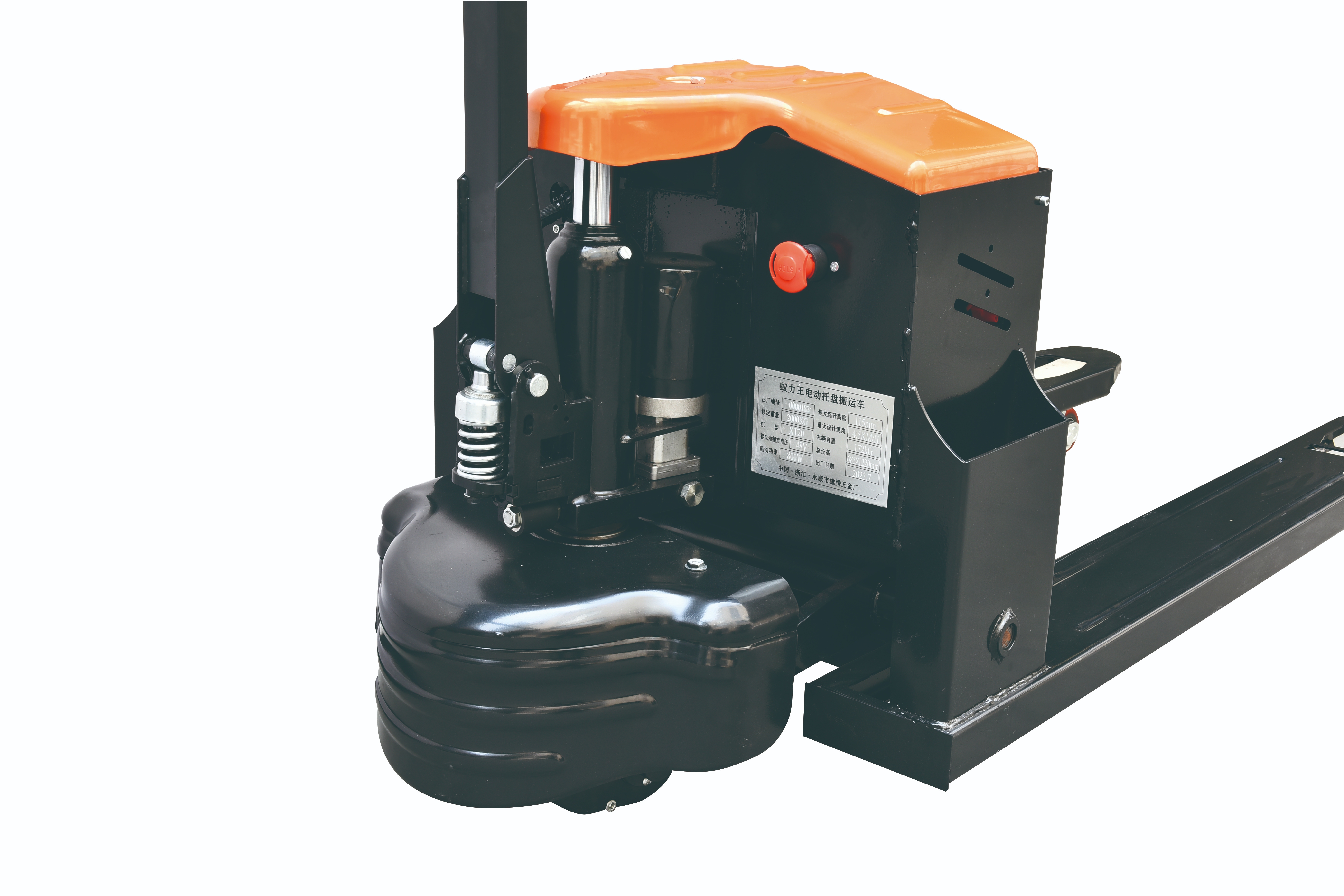 Factory wholesale electric floor cattle pallet trucks, electric floor trucks, warehouse handling equipment, manual hydraulic forklifts details Picture