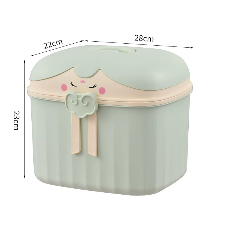S81-01.SF313 Large cartoon storage box, children's toy organizing box, sundries storage box, household medicine box Item Picture