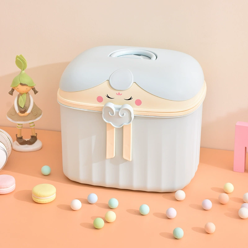S81-01.SF313 Large cartoon storage box, children's toy organizing box, sundries storage box, household medicine box Specification image