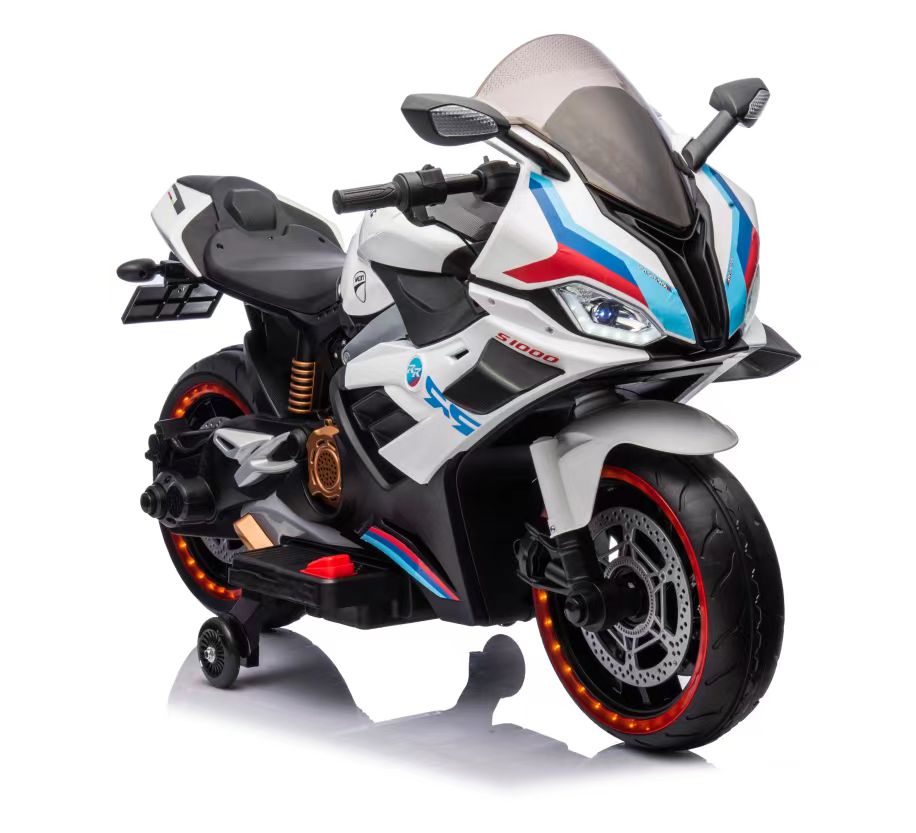 Children's electric motorcycle, 3-7-10 years old, large rechargeable remote control toy car, two-wheeled motorcycle that can seat people Specification image