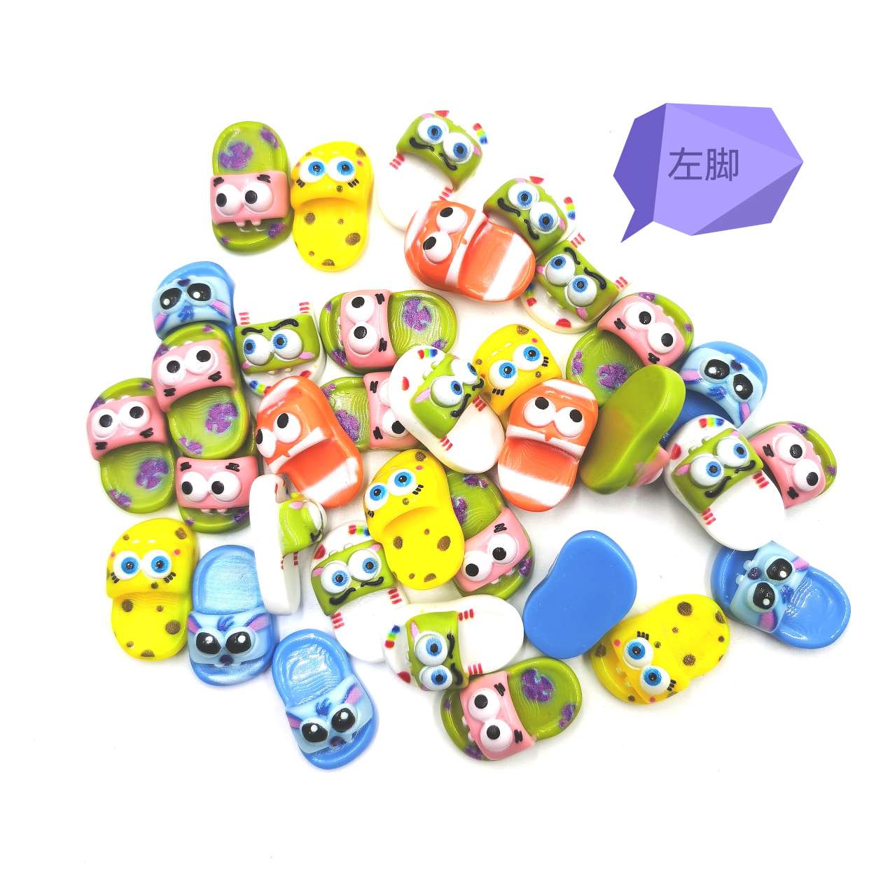 Simulation toys, food toys, ornaments, slippers, household items, supermarket and convenience store resin accessories, house play, sticker fun Item Picture