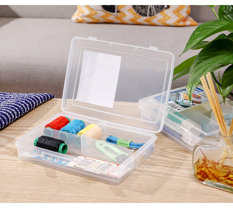 sanada 日本进口药品收纳盒桌面小物分格整理盒化妆品整理收纳盒详情12