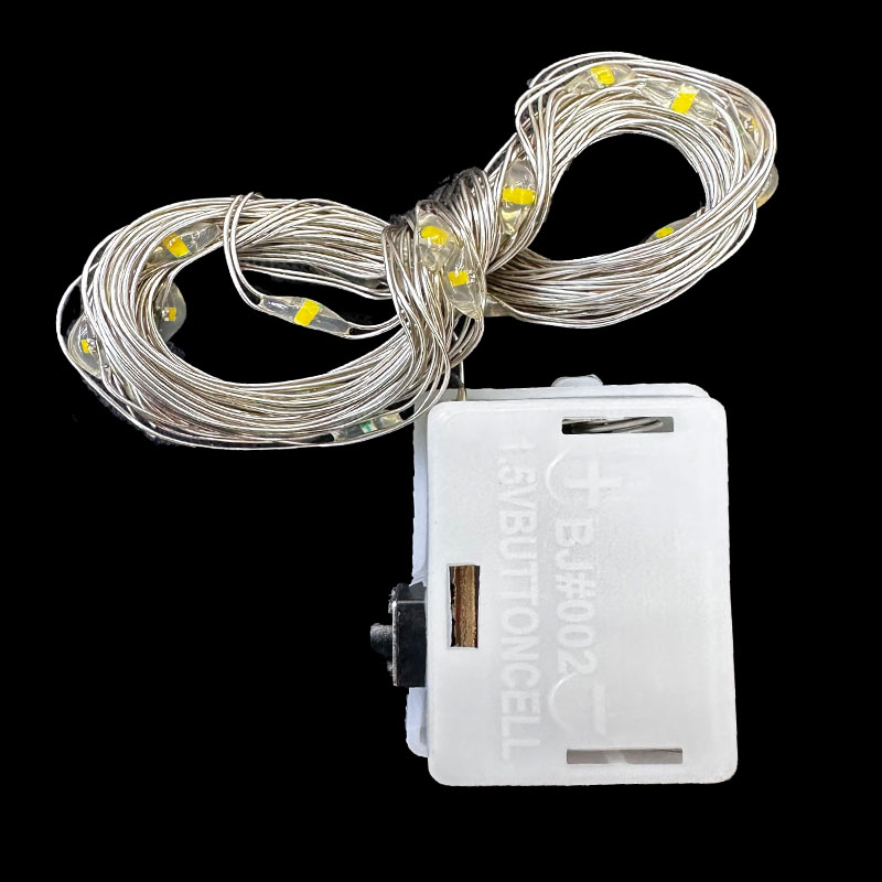 发光/LED/灯串白底实物图