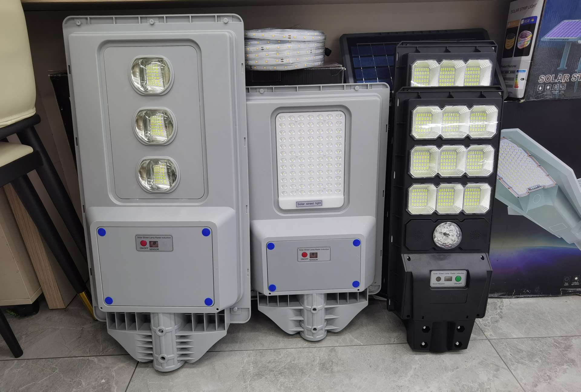 New Solar Integrated Street Lamp Application Scenario