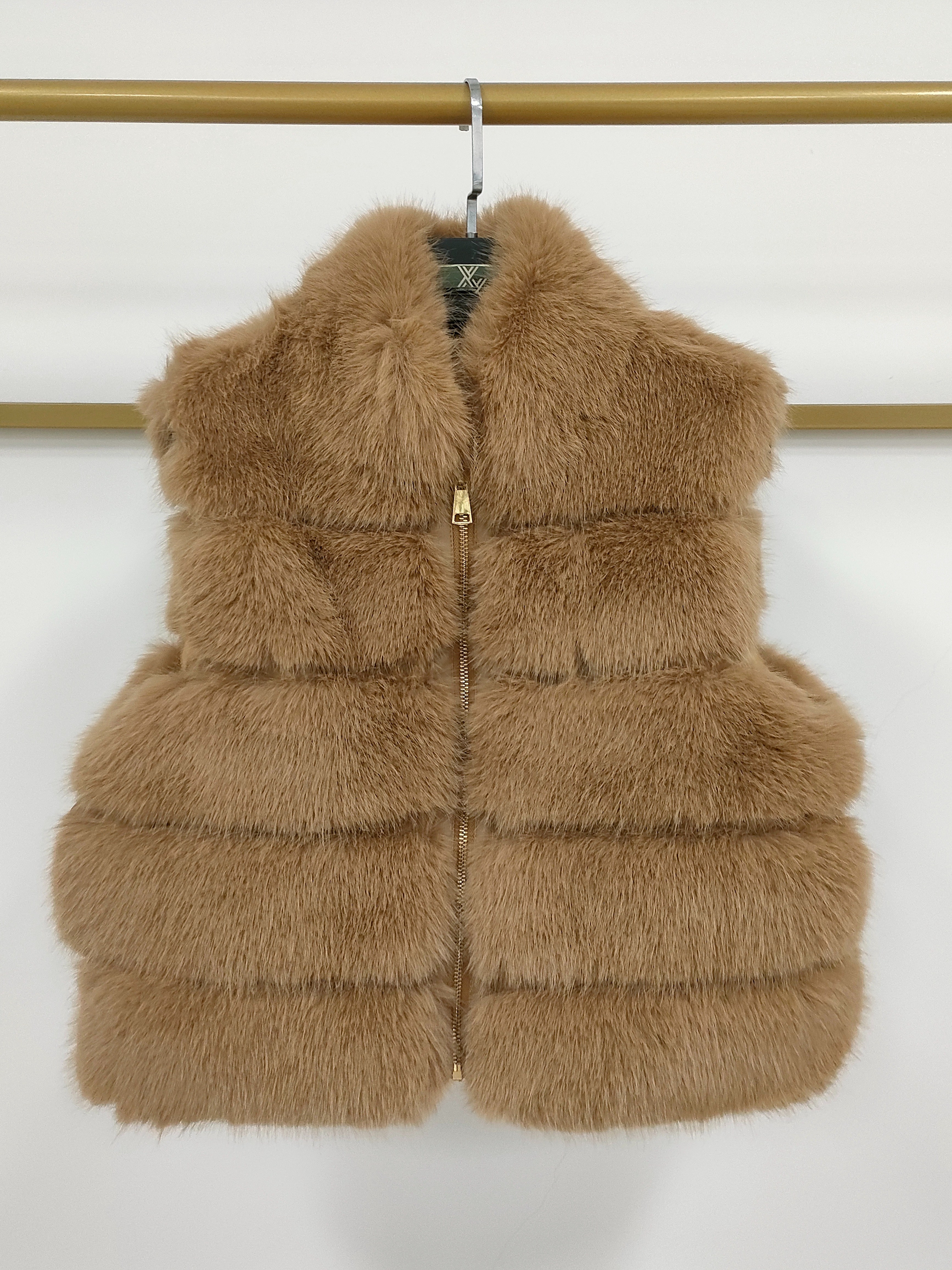 Fashion Patchwork Fur Vest Coat All Comfortable Fashion Hot Waistcoat details Picture