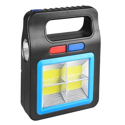 Multifunctional Portable Searchlight Solar Charging Emergency Light Strong Led Tent Light Outdoor Waterproof Camping Light 605C-4