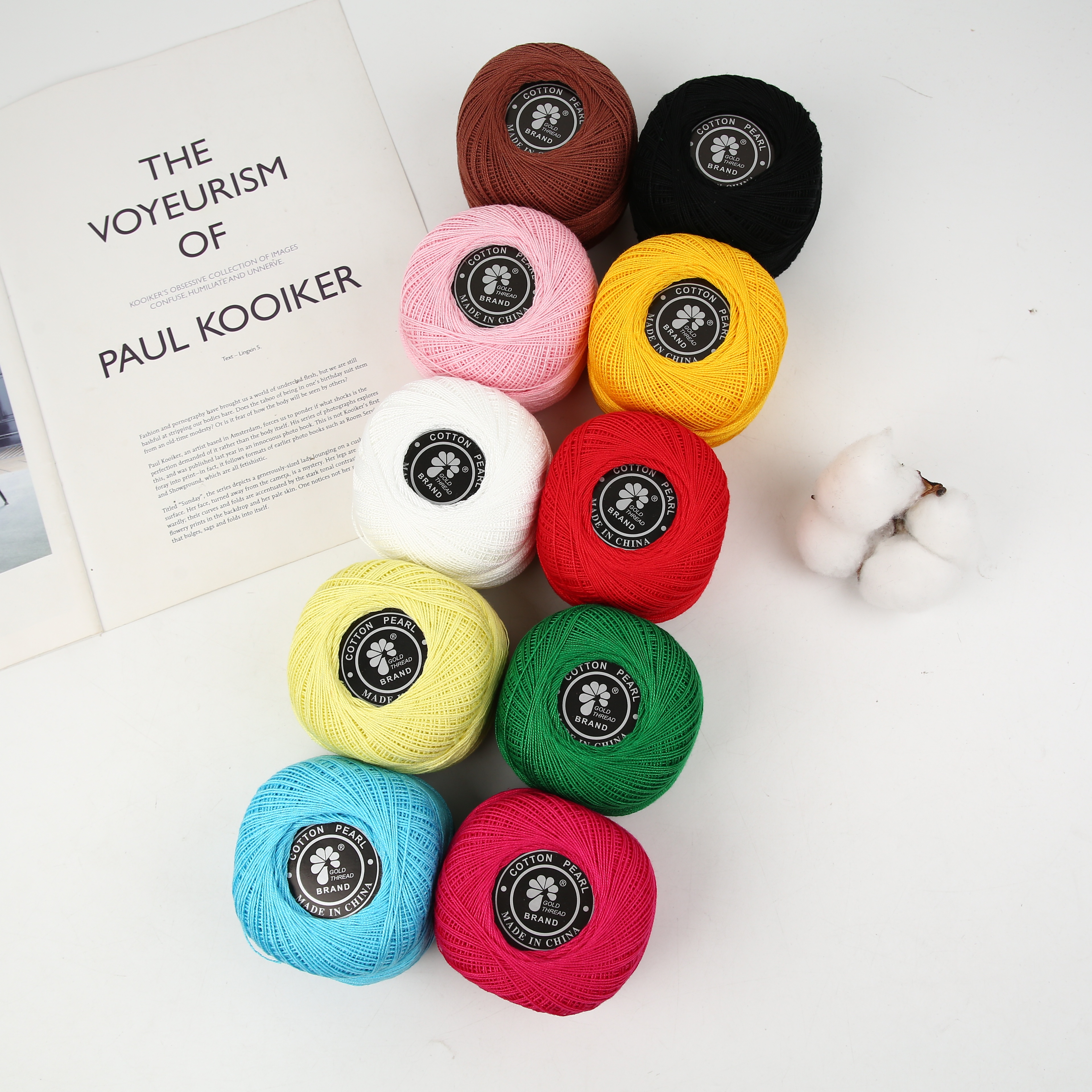 8#号 蕾丝线 丝光亚麻 钩针线 桌布杯垫 钩编织毛线 批发