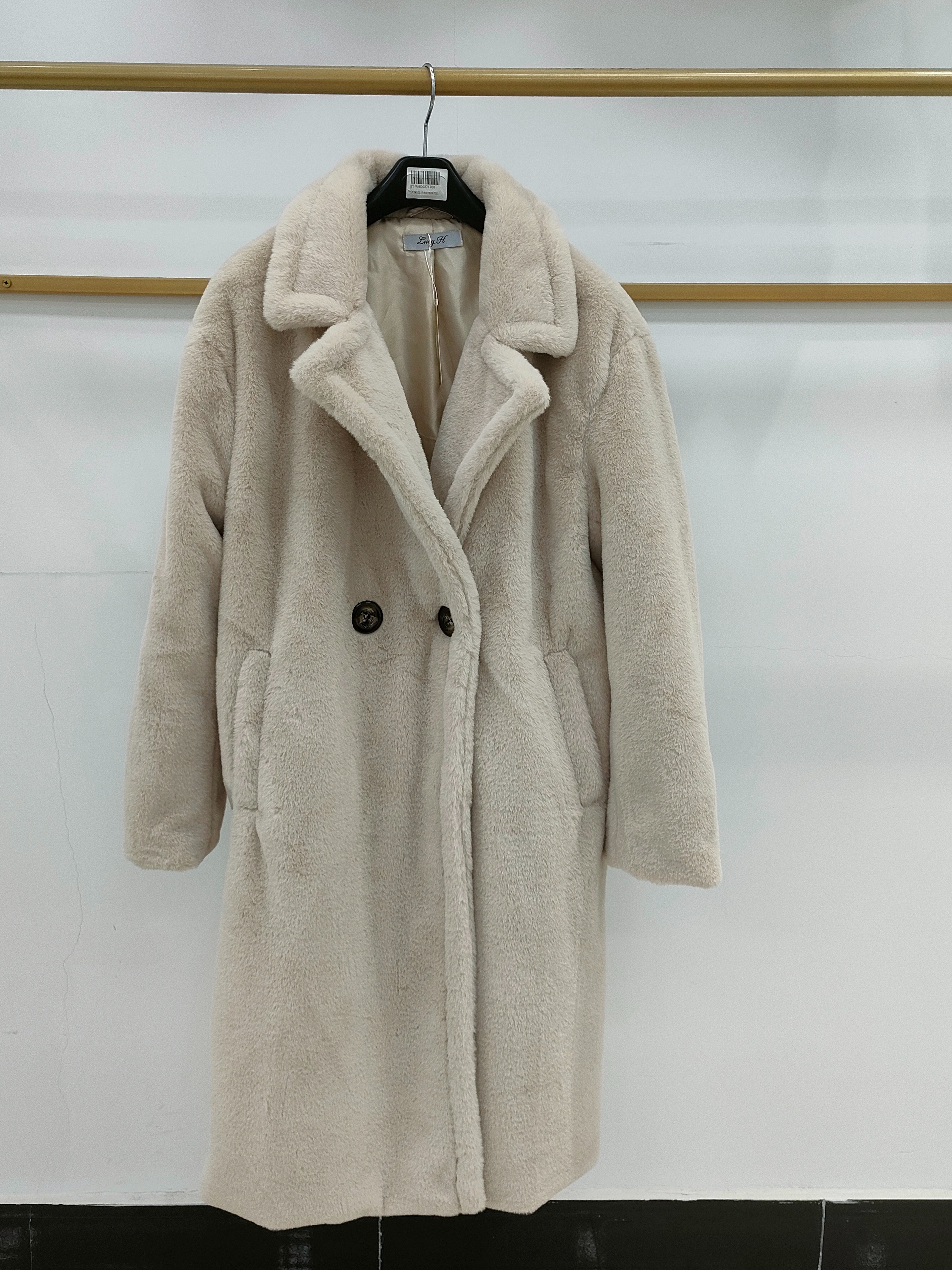 Imitation Rabbit Fur Long Fur New Winter Suit Big V-Neck Coat Trend Selling Lengthened details Picture