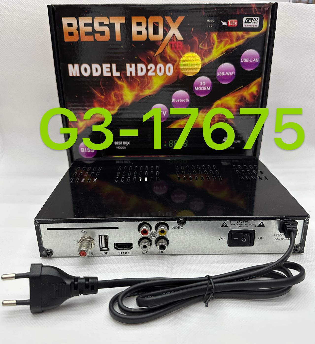 DVB/DVB-S2/S2/机顶盒/卫星接收机/接收机/HDBOX/H.265/BESTBOX产品图
