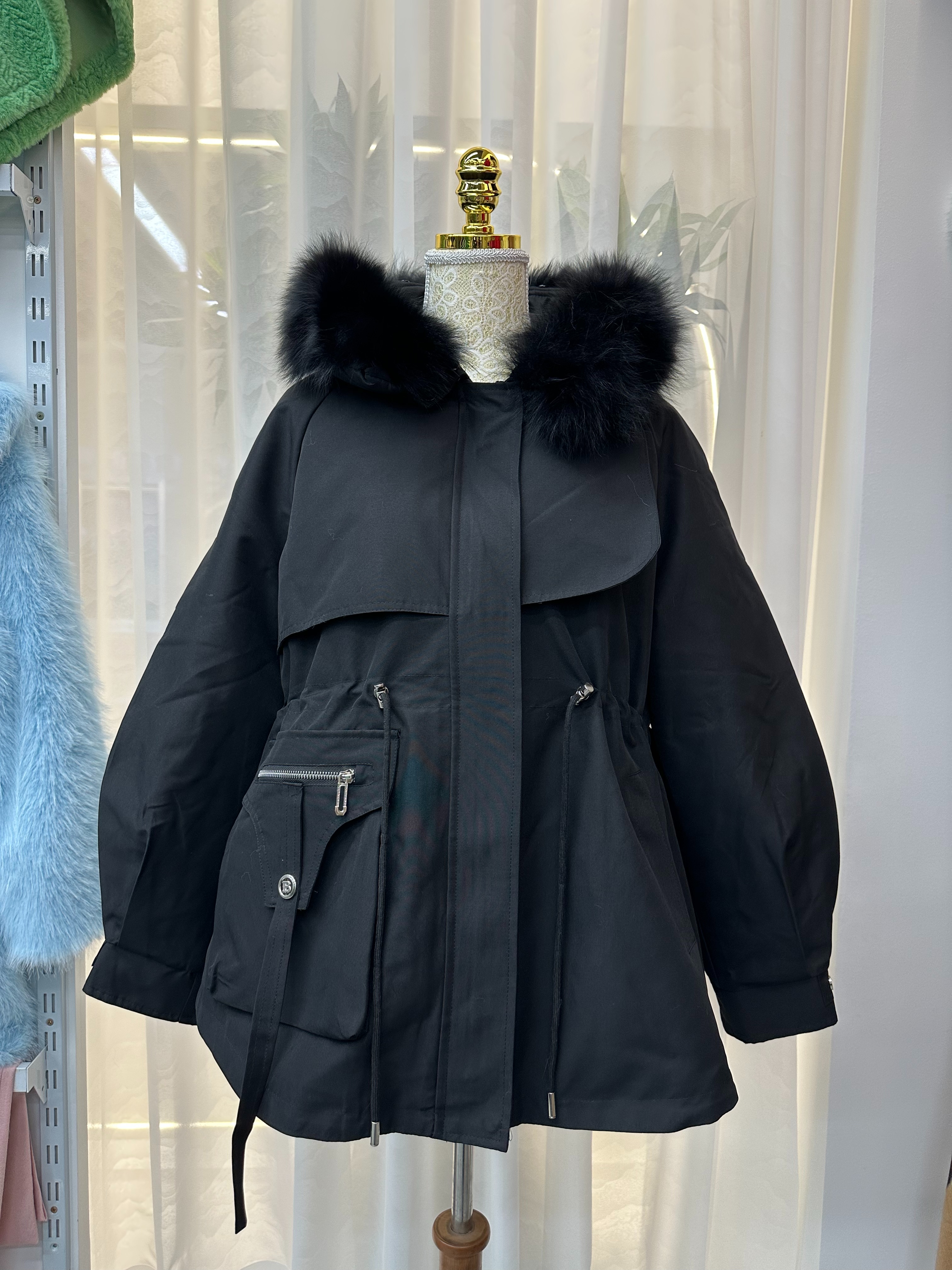 Winter New Clip To Overcome Hooded Design Comfortable Outerwear Women details Picture