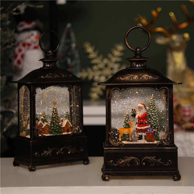 WDL-2113 Christmas Decorations Water lanterns, Snowflake trees, Gifts, Toys, jewelry, Store ornaments, Products, Snowman Music Box Item Picture