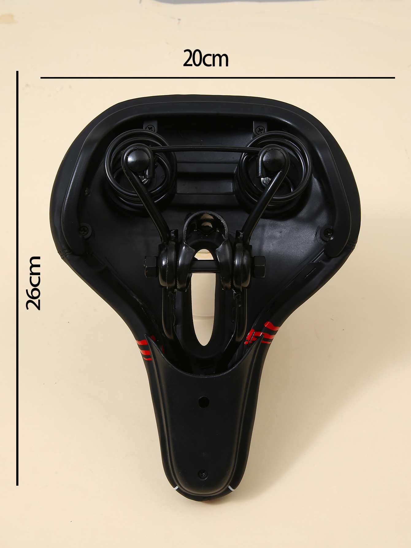 中孔自行车鞍座骑行装备加大硅胶透气自行车座垫GR-SD03详情图5