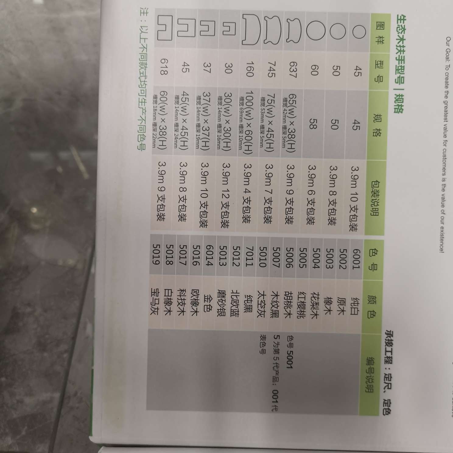 楼梯扶手，pvc扶手，塑胶仿木扶手栏杆