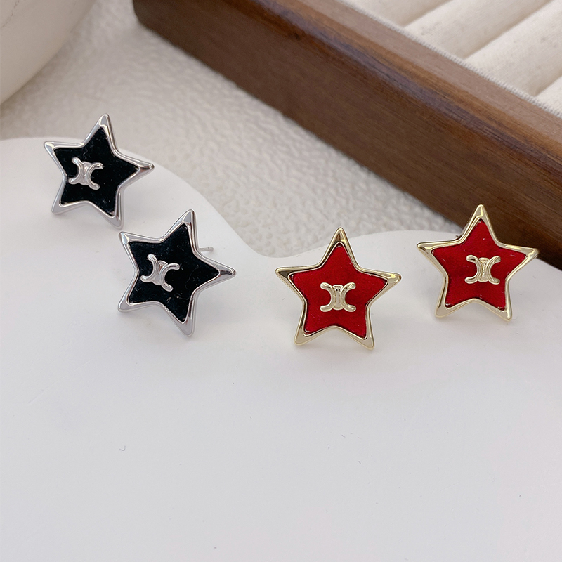 星星耳钉/小众轻奢/高级时尚细节图