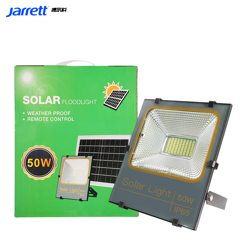 Terco Jarrett luz de inundación solar luz de calle 100w 300w impermeable alto lumen alto brillo para exterior